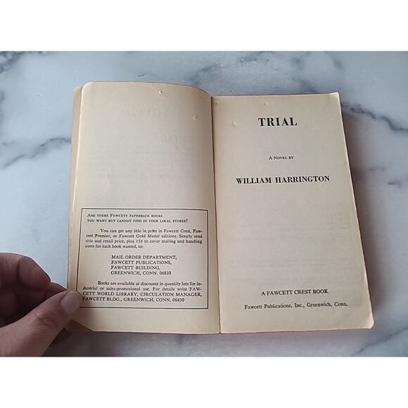 Trial By William Harrington Paperback - Picture 3 of 10